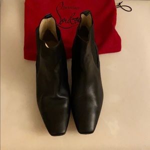 Christian Louboutin black boot